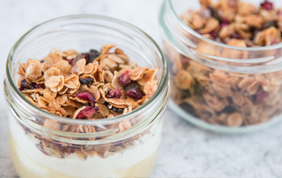 Selbstgemachte Granola